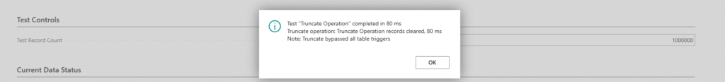 Record.Truncate() vs DeleteAll() in Business Central — Real Performance Results 16