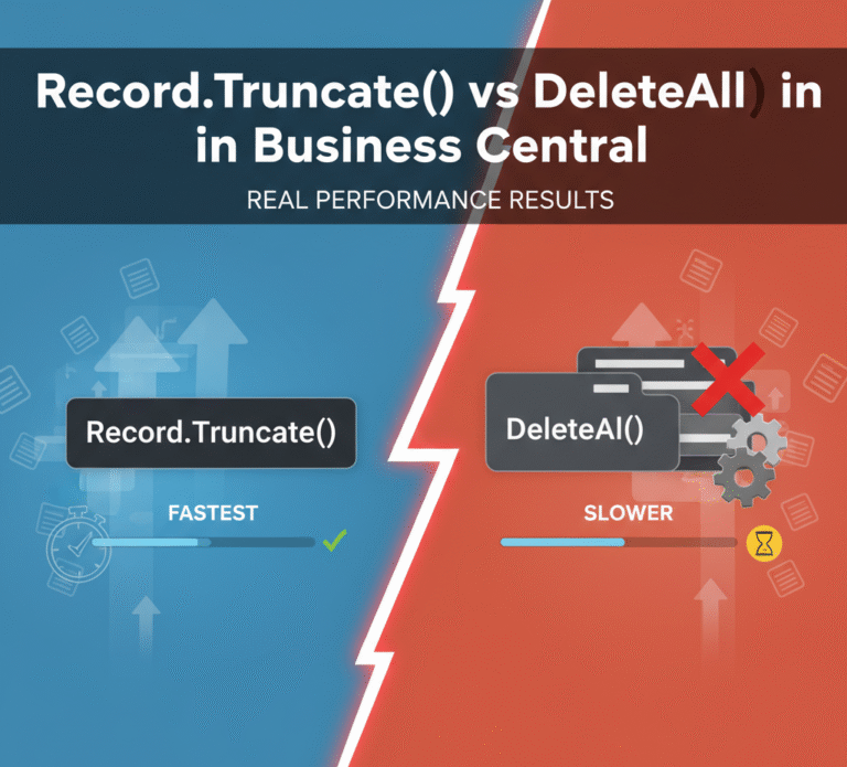 Record.Truncate() vs DeleteAll() in Business Central — Real Performance Results gemini generated image pp0042pp0042pp00