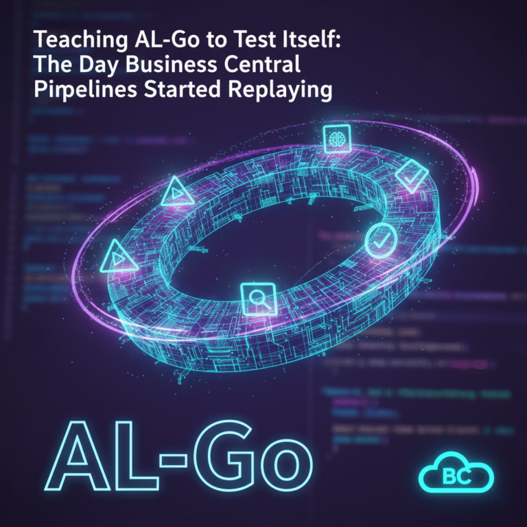From Code to Clicks: Integrating Page Scripting with AL-Go CI/CD gemini generated image tgzk84tgzk84tgzk