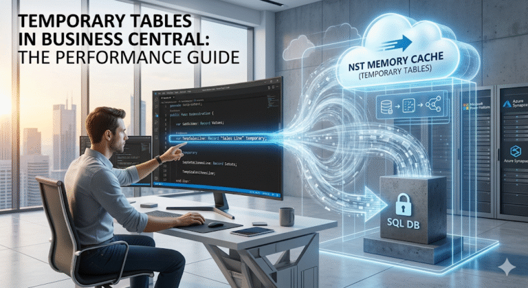 Temporary Tables in Business Central: When to Use Them (Performance Guide for AL Developers) temporary tables in business central when to use them