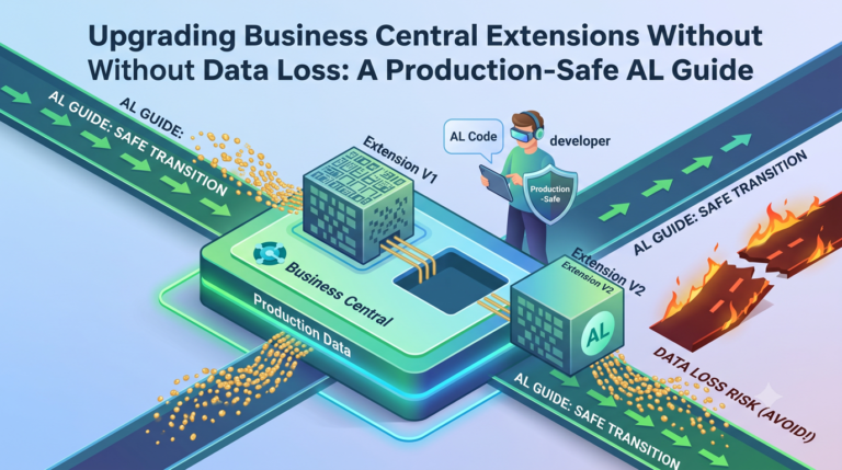 Upgrading Business Central Extensions Without Data Loss