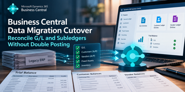 Business Central Data Migration Cutover